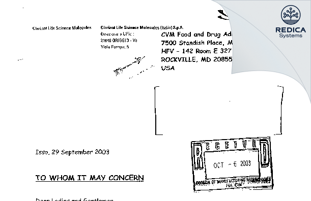 FDA 483 Response - Flamma SpA [Italy / Italy] - Download PDF - Redica Systems