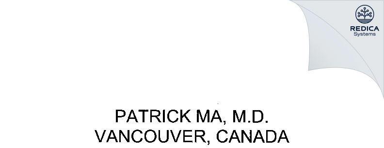 EIR - Dr. Patrick T.S. Ma, M.D. [Calgary / Canada] - Download PDF - Redica Systems